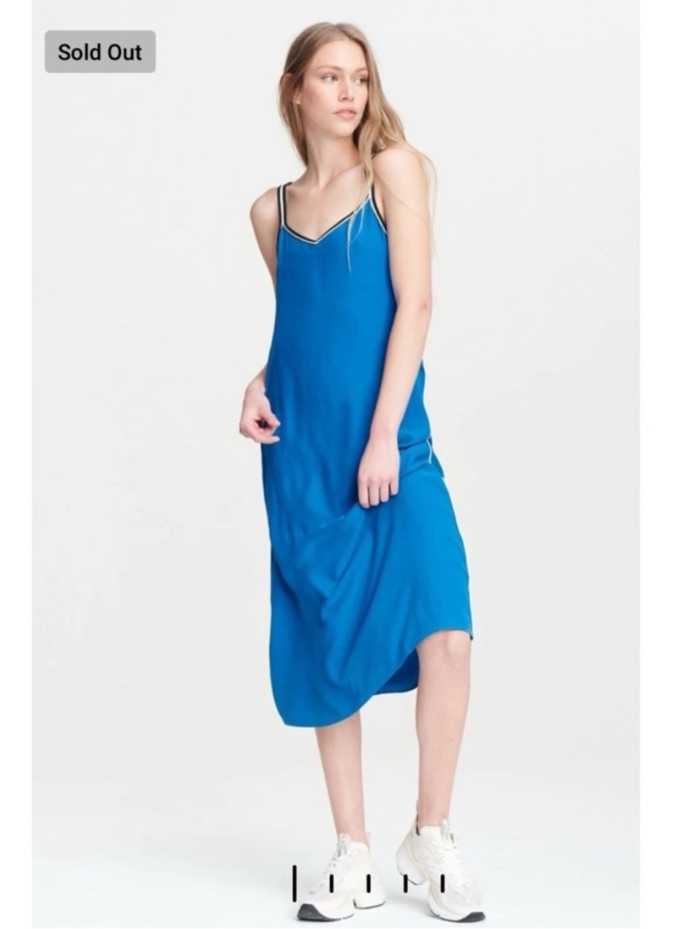 Rag & Bone Blue Silk Dress
